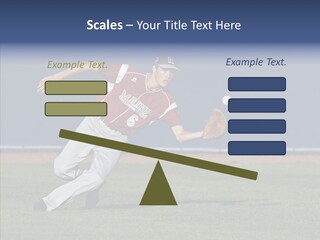 Athlete United States Senior PowerPoint Template