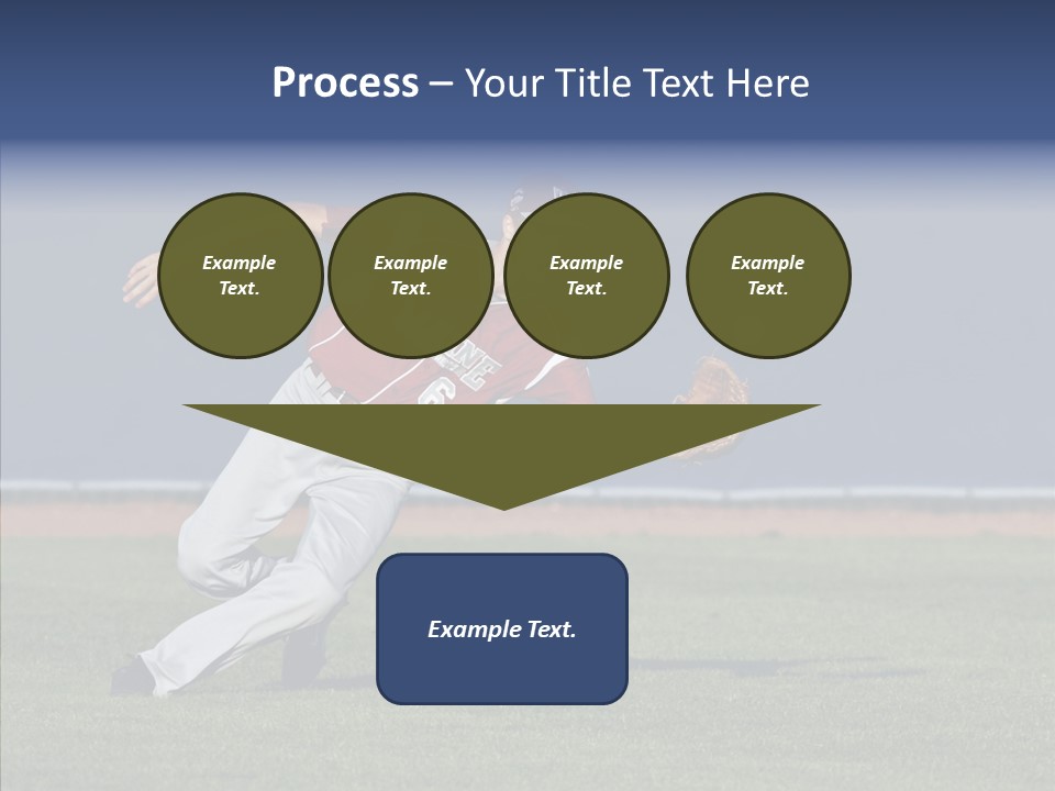 Athlete United States Senior PowerPoint Template