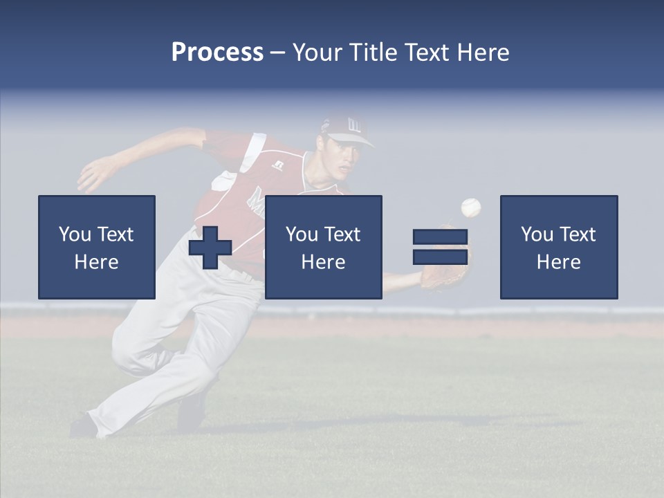 Athlete United States Senior PowerPoint Template