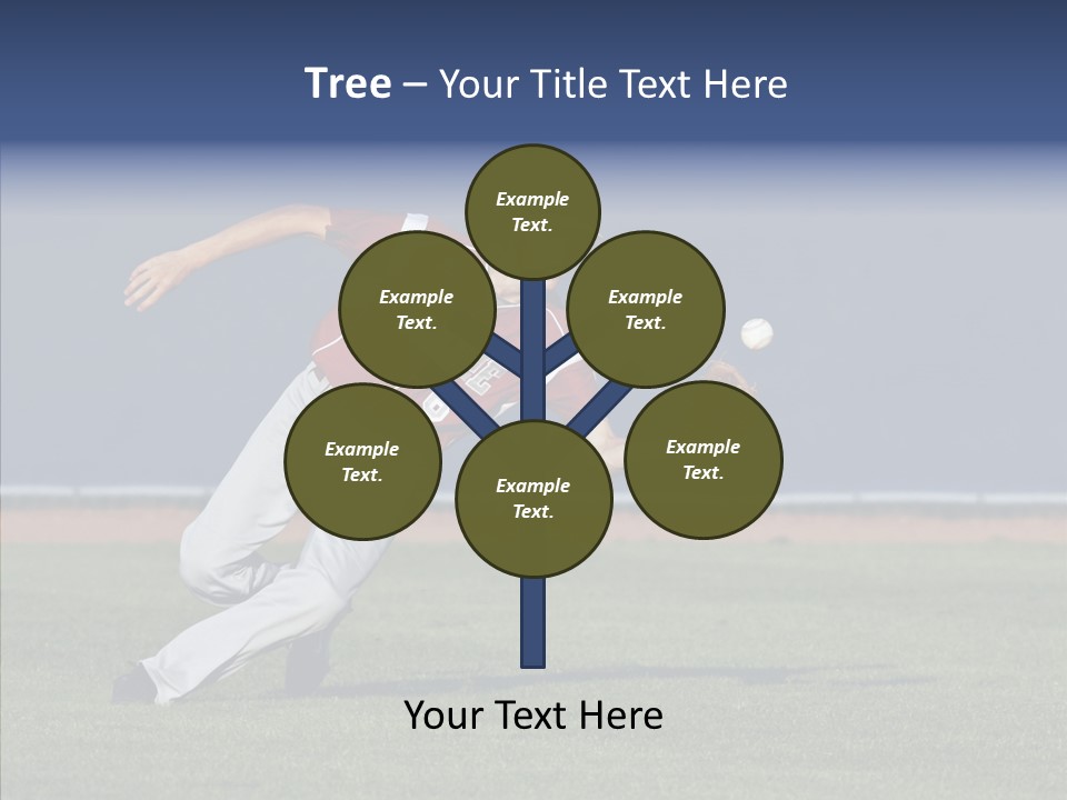 Athlete United States Senior PowerPoint Template