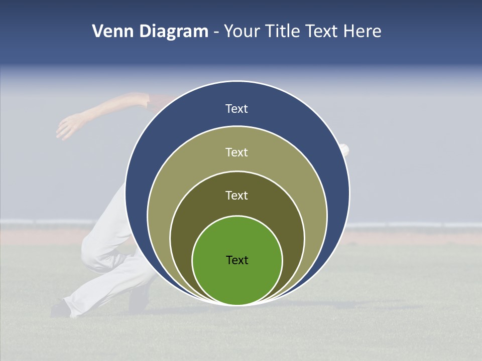 Athlete United States Senior PowerPoint Template