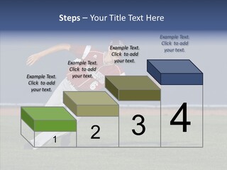 Athlete United States Senior PowerPoint Template