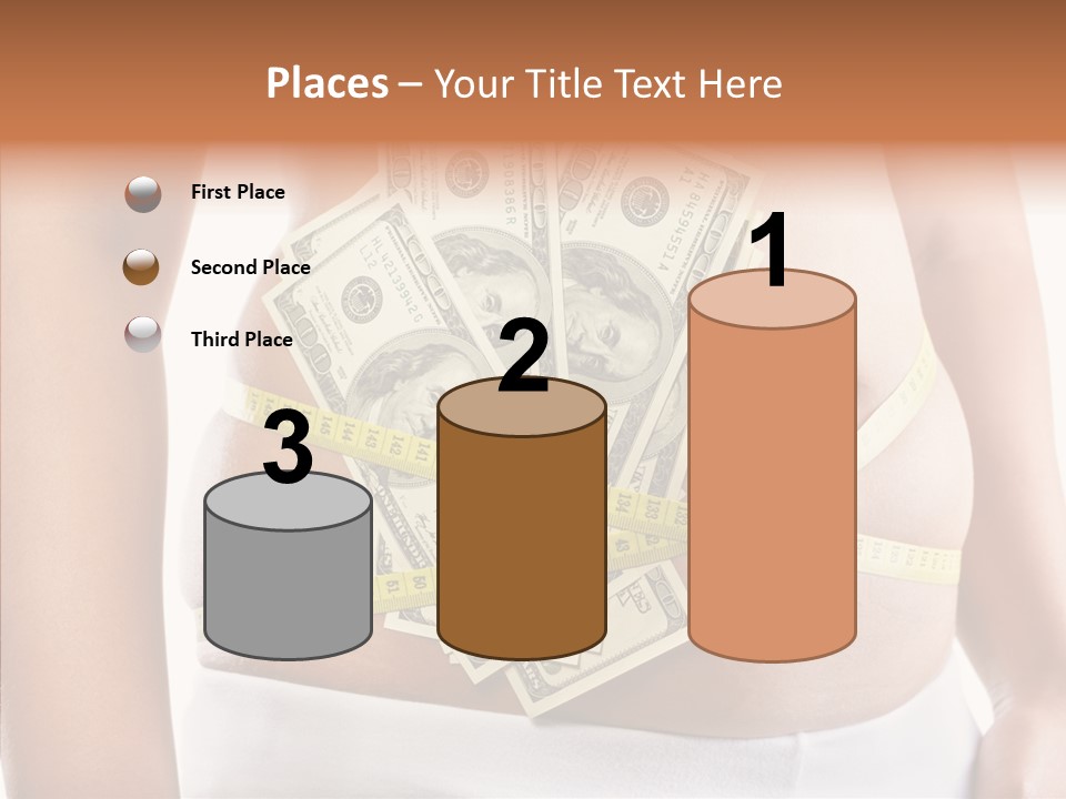 Cost Abdomen Woman PowerPoint Template