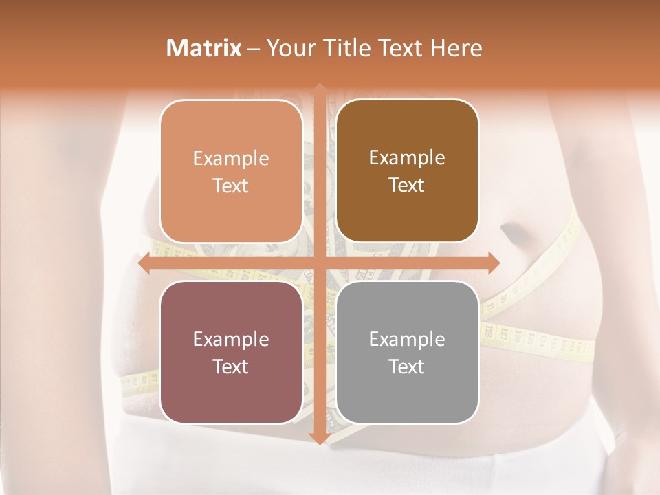 Cost Abdomen Woman PowerPoint Template