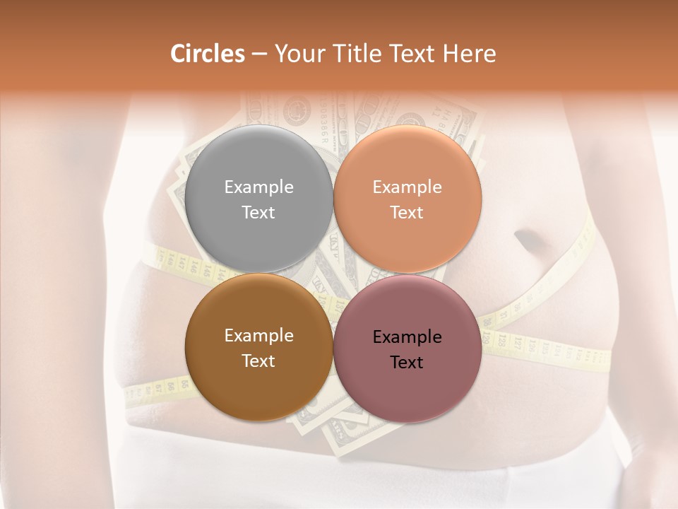 Cost Abdomen Woman PowerPoint Template