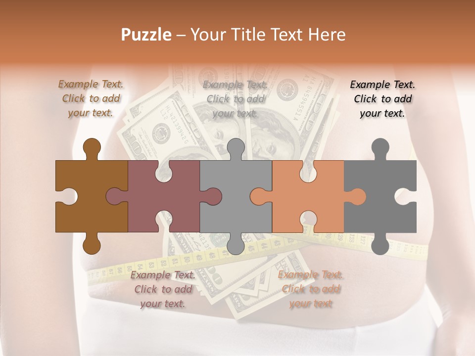 Cost Abdomen Woman PowerPoint Template