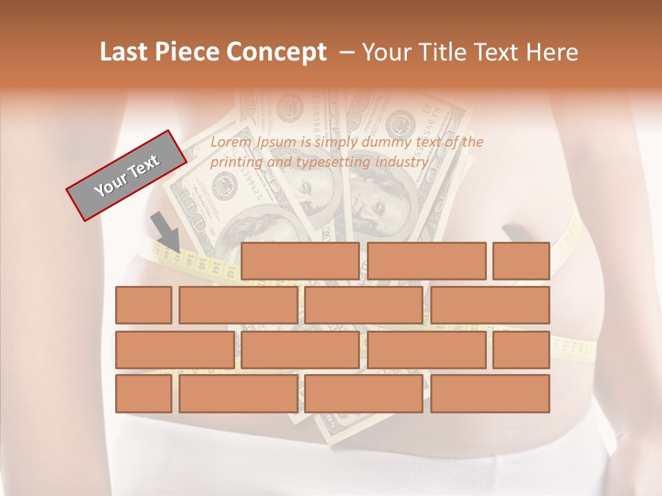 Cost Abdomen Woman PowerPoint Template