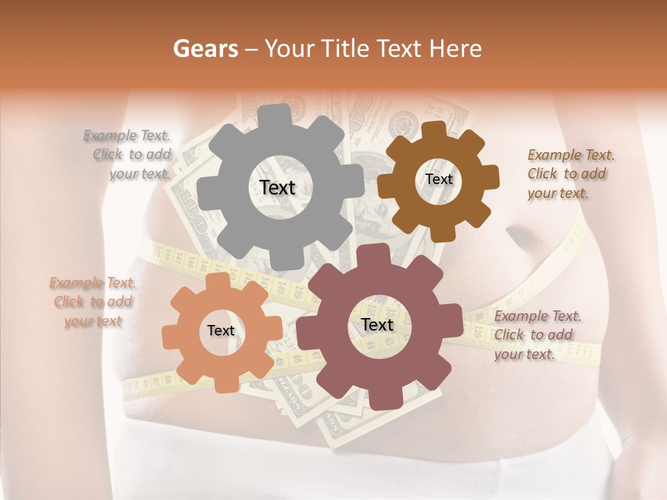 Cost Abdomen Woman PowerPoint Template
