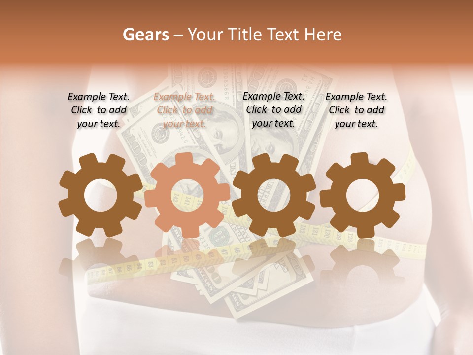 Cost Abdomen Woman PowerPoint Template