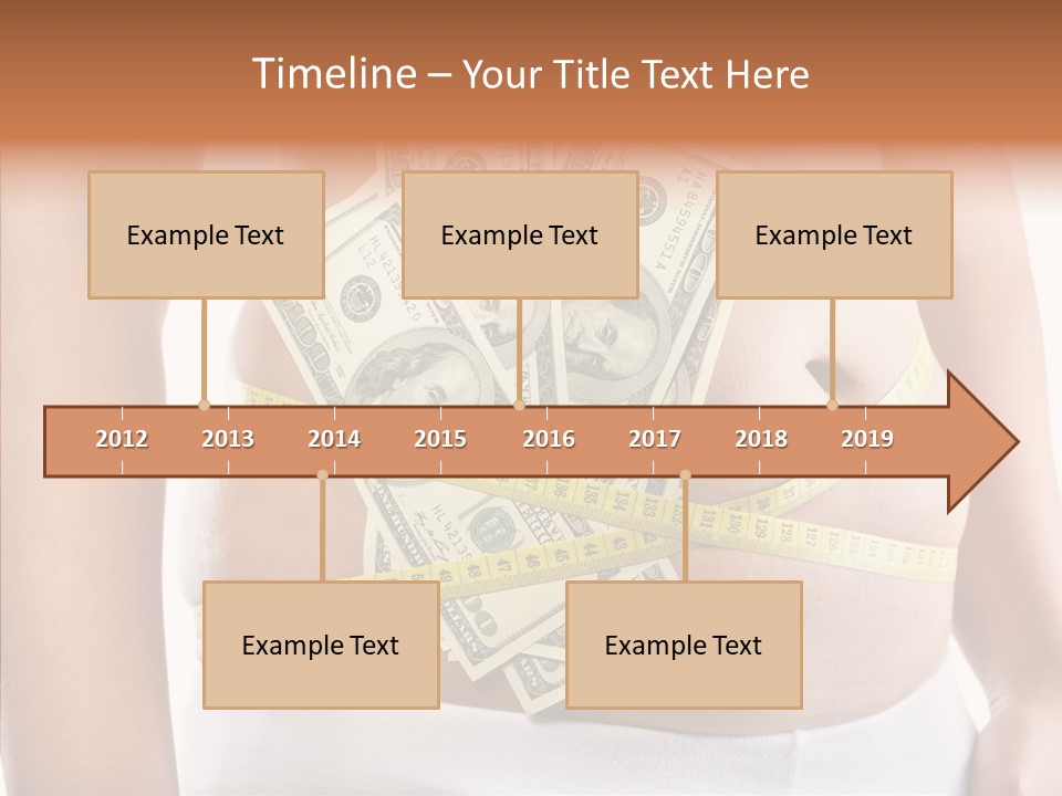 Cost Abdomen Woman PowerPoint Template
