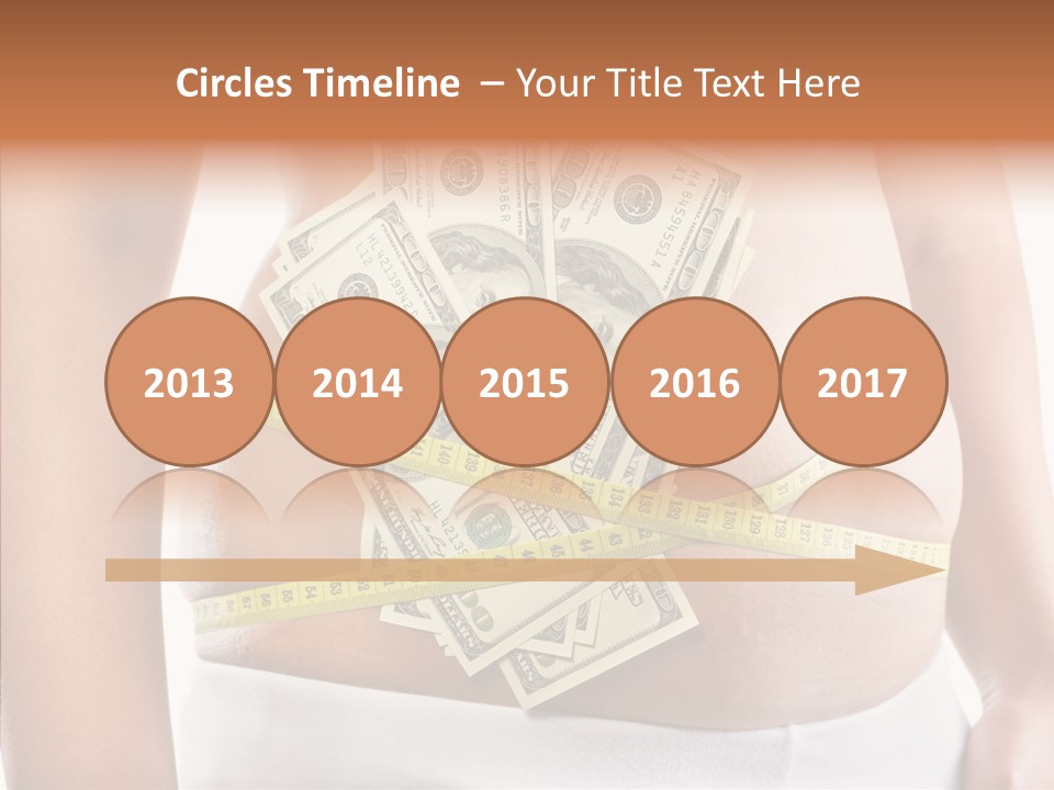 Cost Abdomen Woman PowerPoint Template