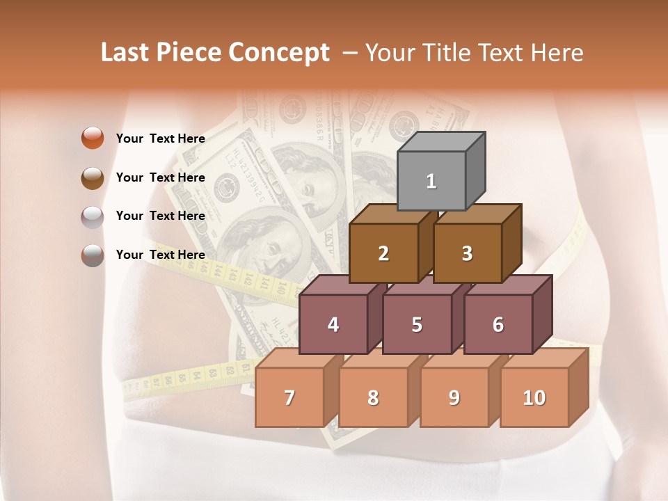 Cost Abdomen Woman PowerPoint Template