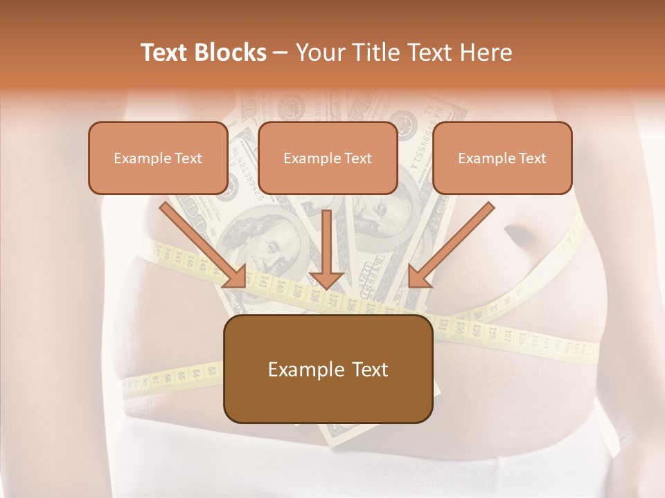 Cost Abdomen Woman PowerPoint Template