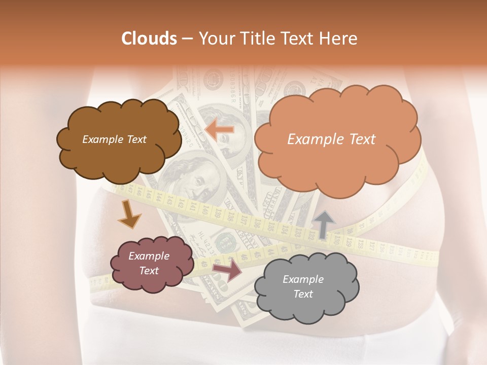 Cost Abdomen Woman PowerPoint Template