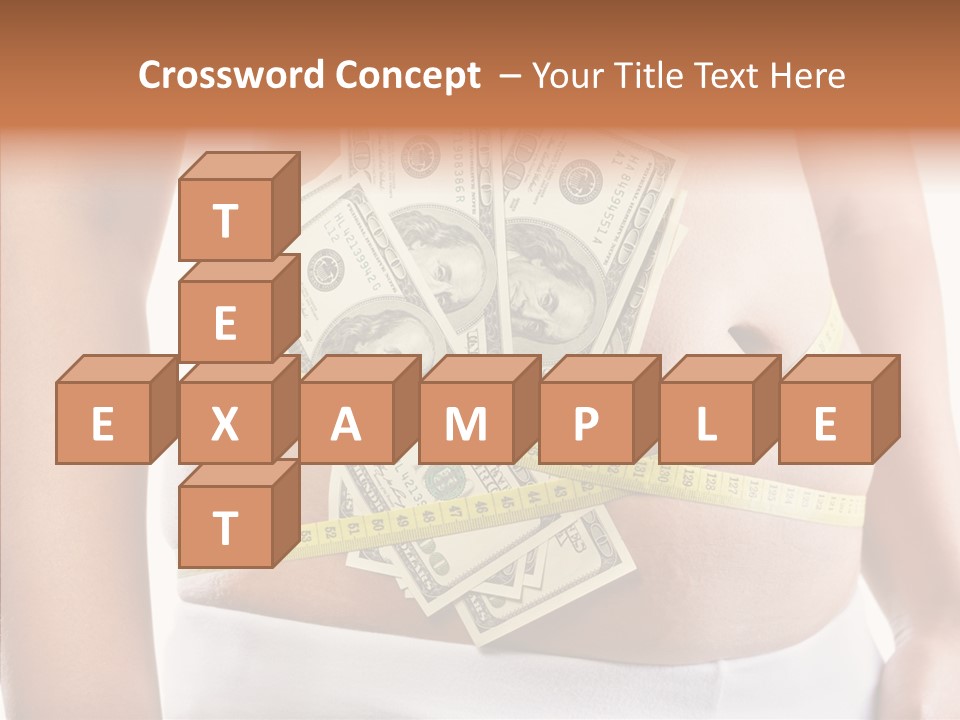 Cost Abdomen Woman PowerPoint Template