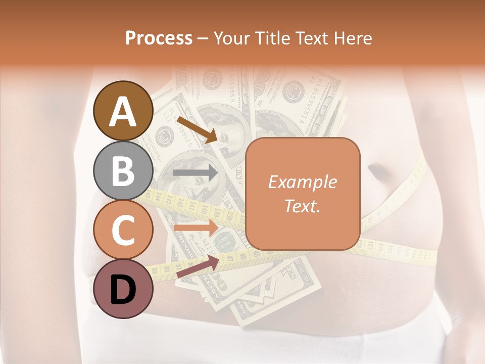 Cost Abdomen Woman PowerPoint Template