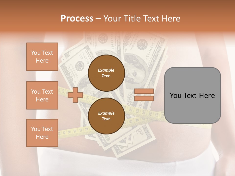 Cost Abdomen Woman PowerPoint Template