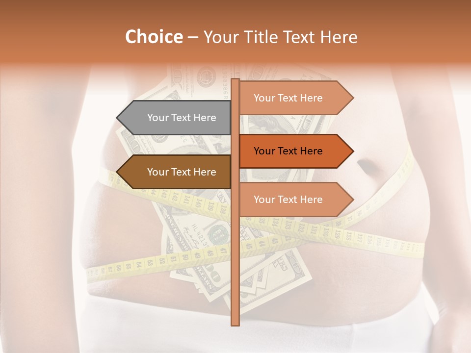 Cost Abdomen Woman PowerPoint Template