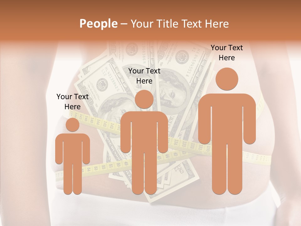 Cost Abdomen Woman PowerPoint Template