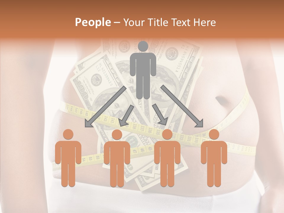 Cost Abdomen Woman PowerPoint Template