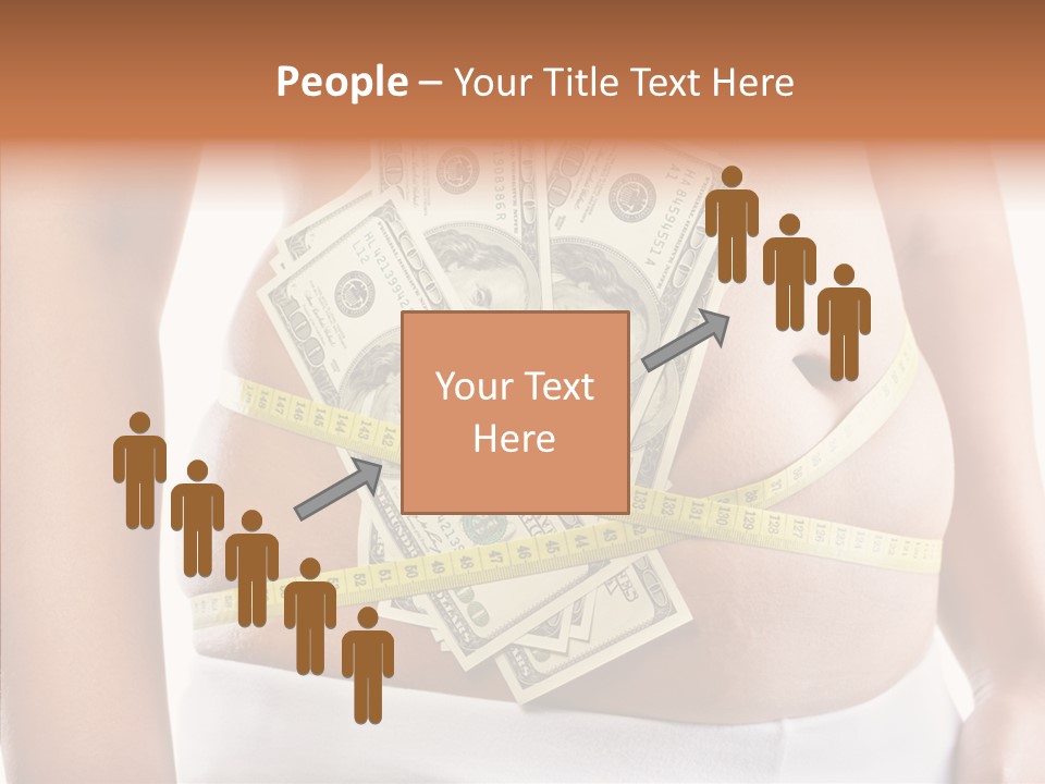 Cost Abdomen Woman PowerPoint Template