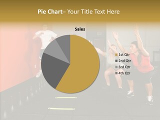 Course Exercise Teenagers PowerPoint Template