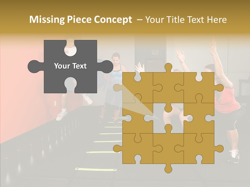 Course Exercise Teenagers PowerPoint Template