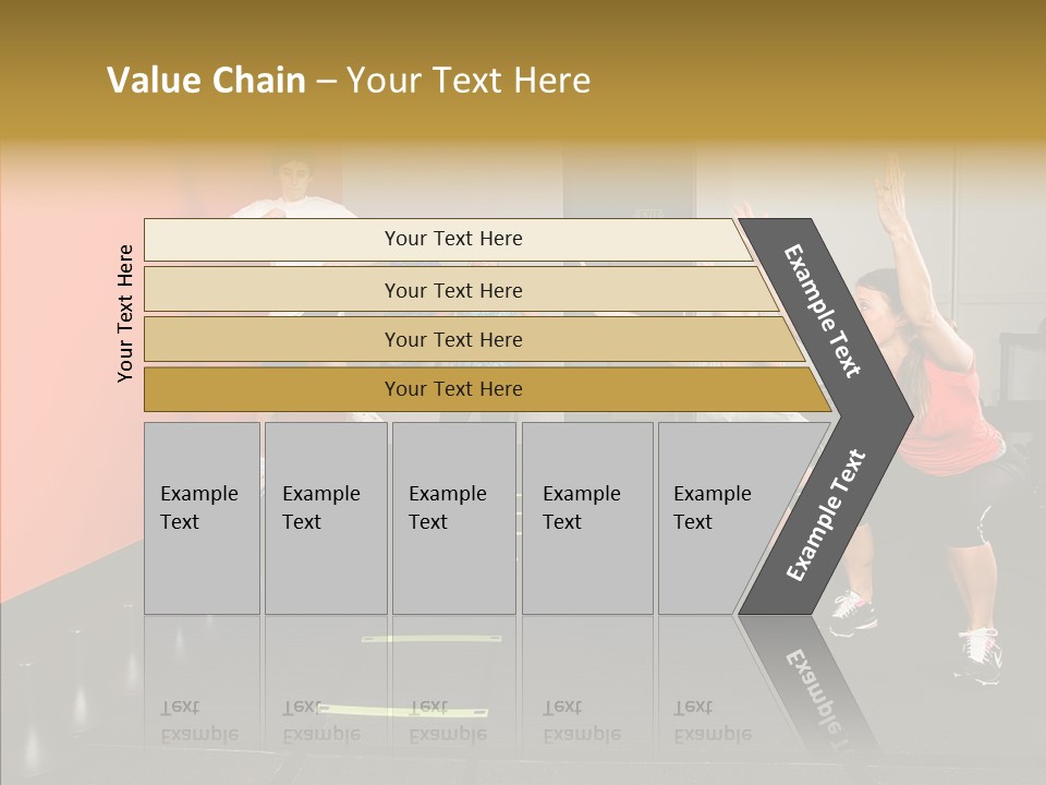 Course Exercise Teenagers PowerPoint Template