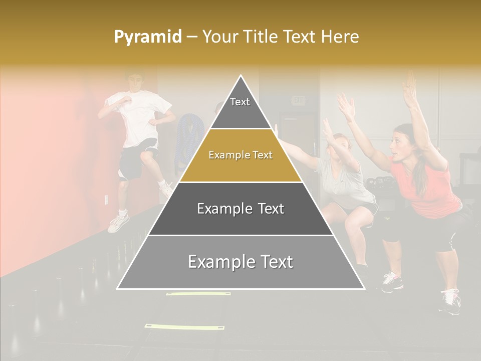 Course Exercise Teenagers PowerPoint Template