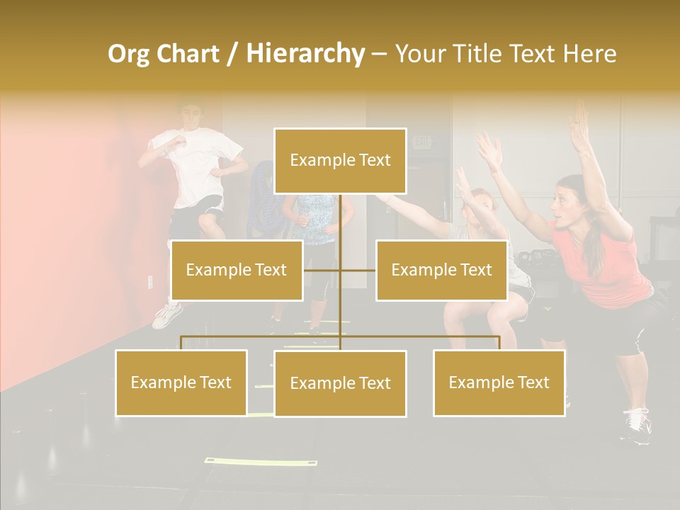 Course Exercise Teenagers PowerPoint Template