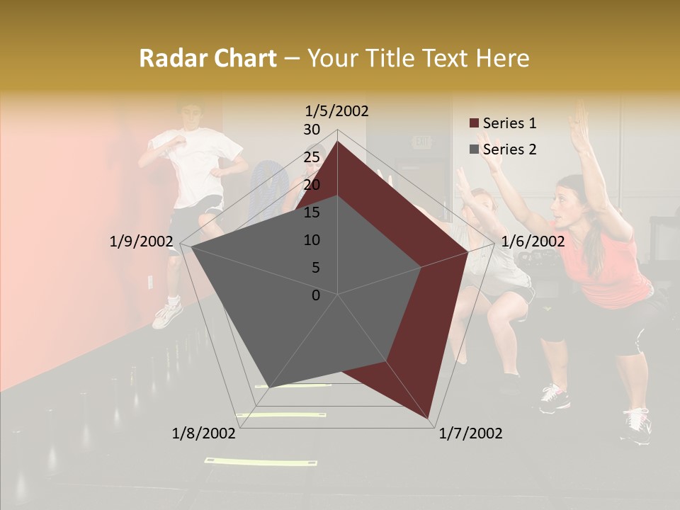 Course Exercise Teenagers PowerPoint Template