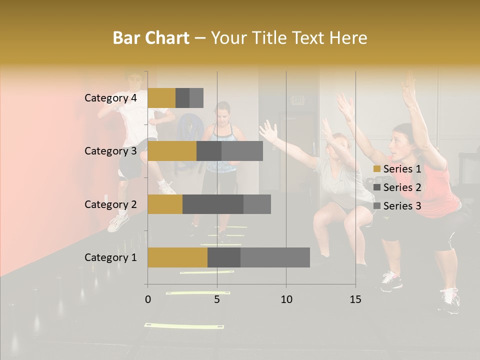 Course Exercise Teenagers PowerPoint Template