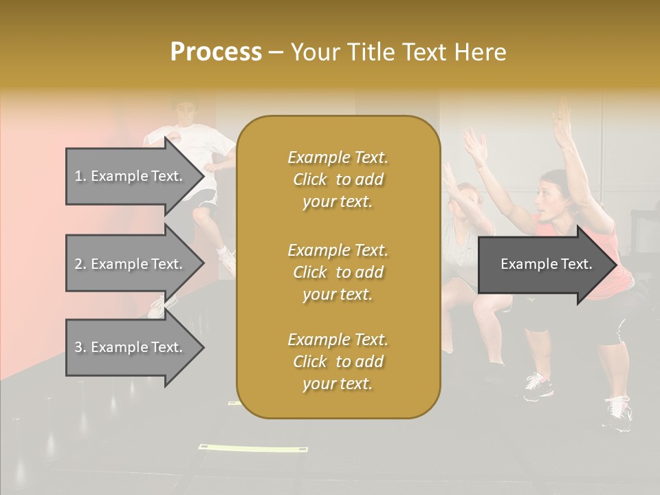 Course Exercise Teenagers PowerPoint Template