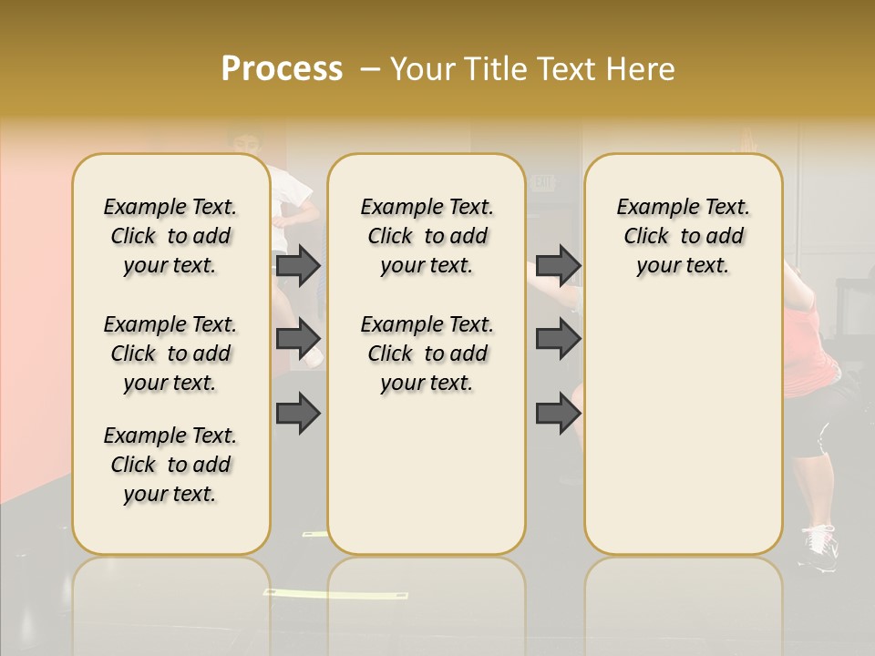 Course Exercise Teenagers PowerPoint Template