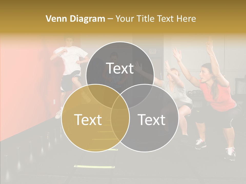 Course Exercise Teenagers PowerPoint Template