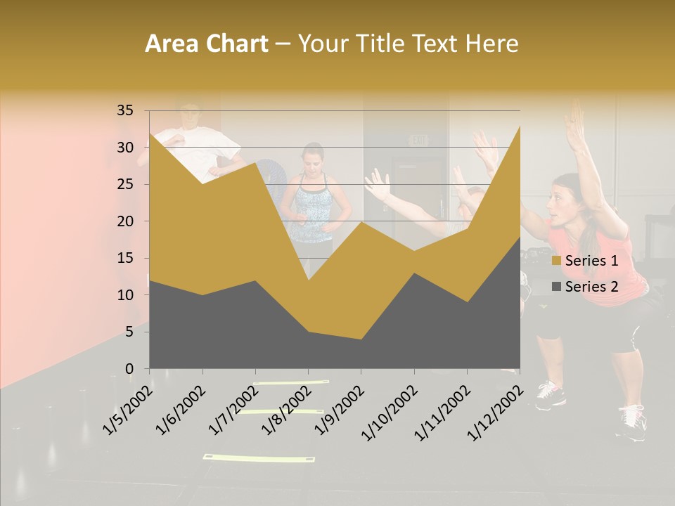 Course Exercise Teenagers PowerPoint Template