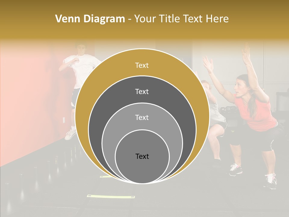 Course Exercise Teenagers PowerPoint Template