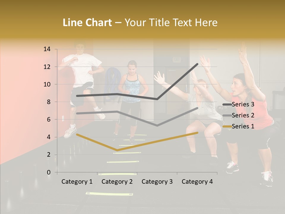 Course Exercise Teenagers PowerPoint Template
