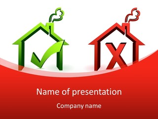 Estate Sale Button PowerPoint Template