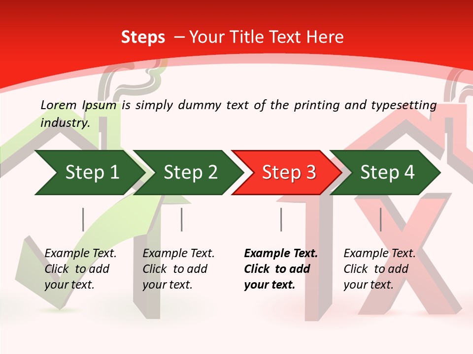 Estate Sale Button PowerPoint Template