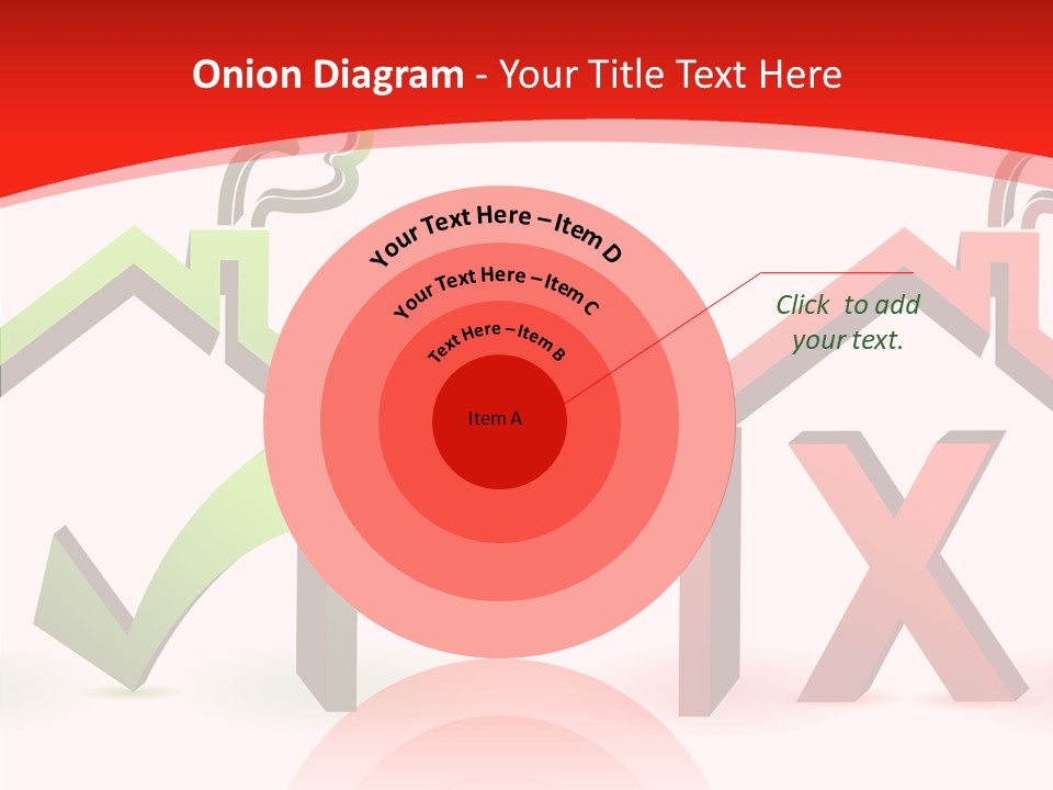 Estate Sale Button PowerPoint Template