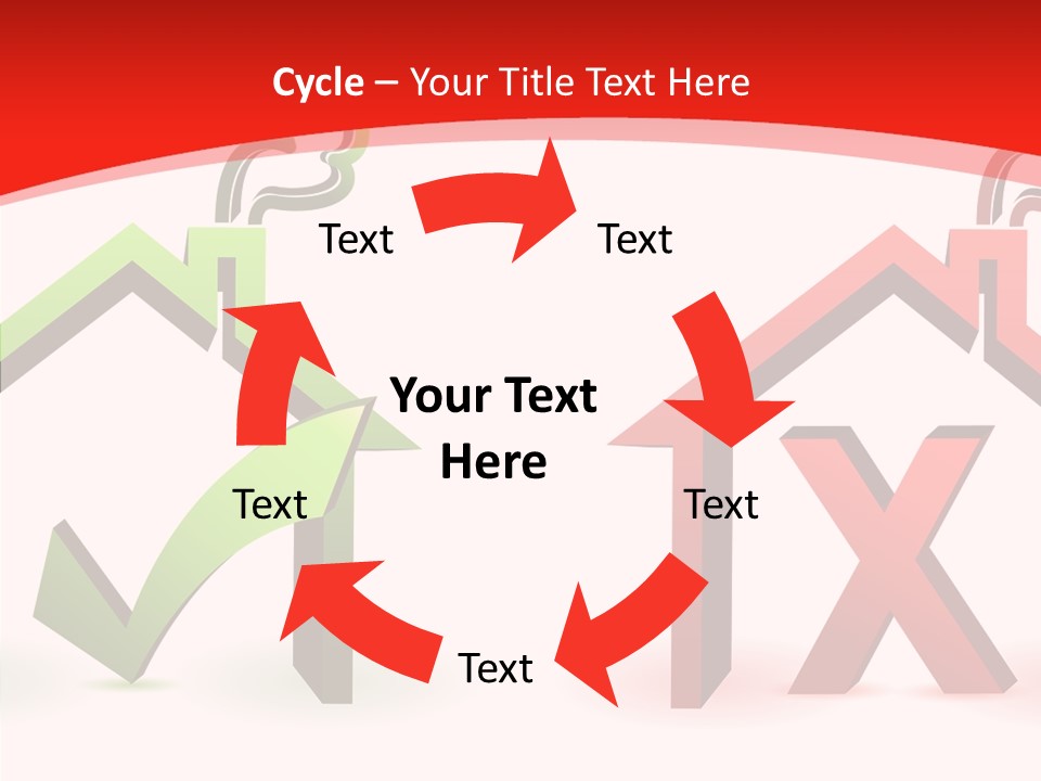 Estate Sale Button PowerPoint Template