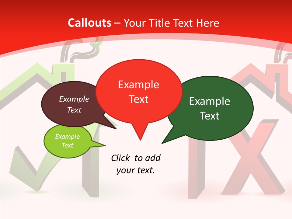 Estate Sale Button PowerPoint Template