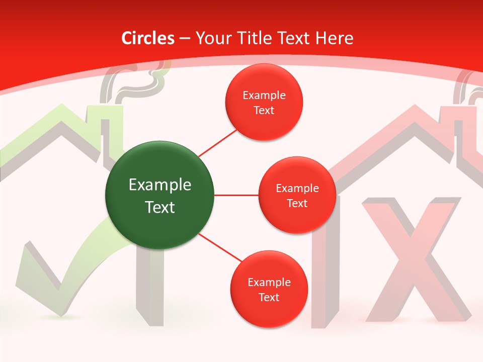 Estate Sale Button PowerPoint Template