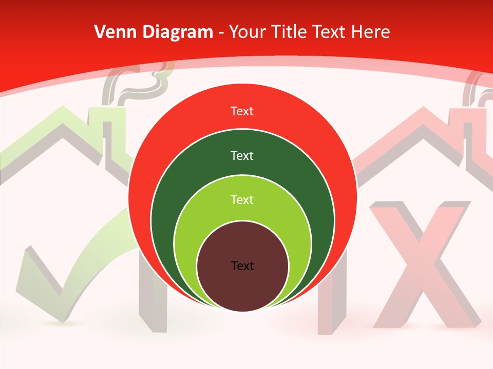 Estate Sale Button PowerPoint Template