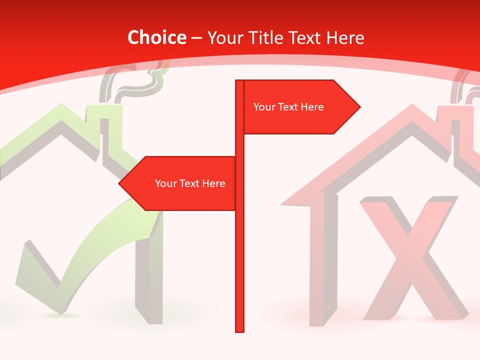 Estate Sale Button PowerPoint Template