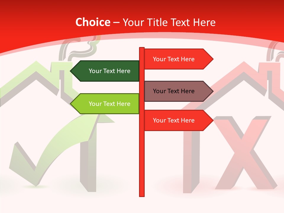 Estate Sale Button PowerPoint Template