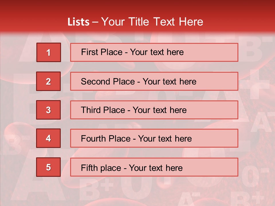 Coagulation Platelet Human PowerPoint Template