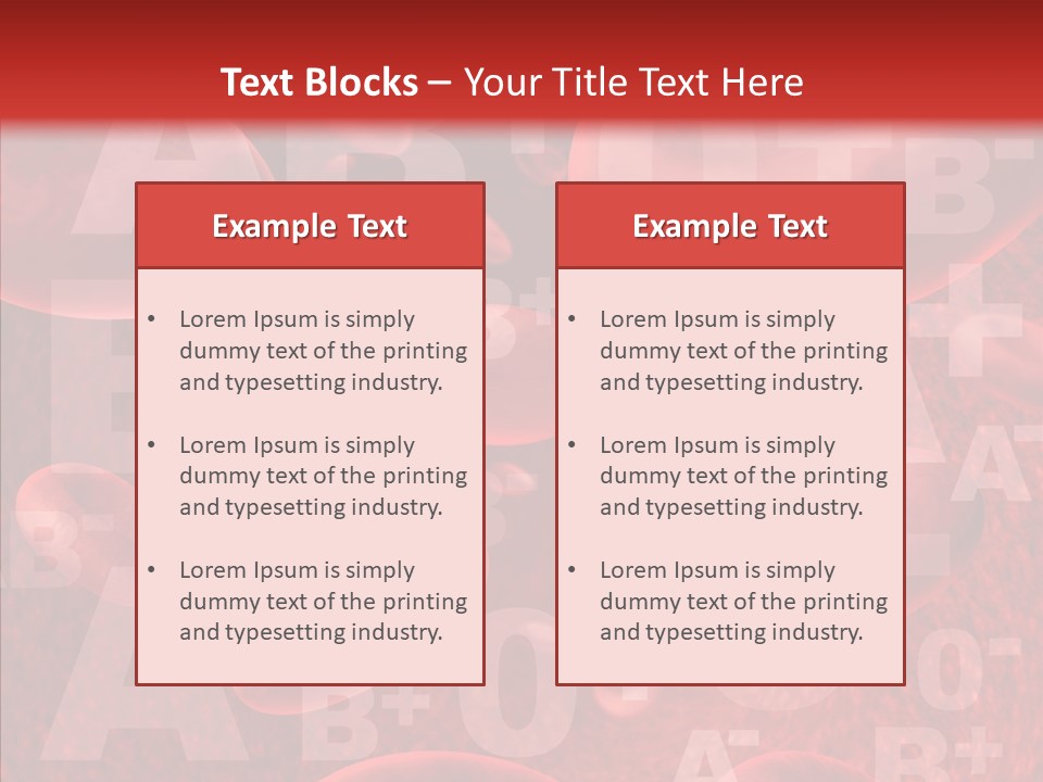 Coagulation Platelet Human PowerPoint Template