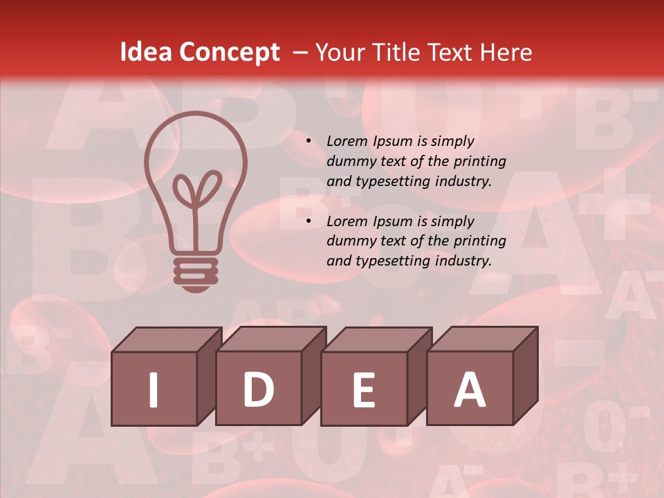 Coagulation Platelet Human PowerPoint Template